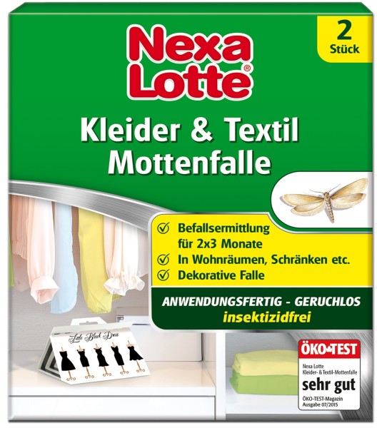 Nexa Lotte Kleider&Textil Mottenfalle(2Stk)