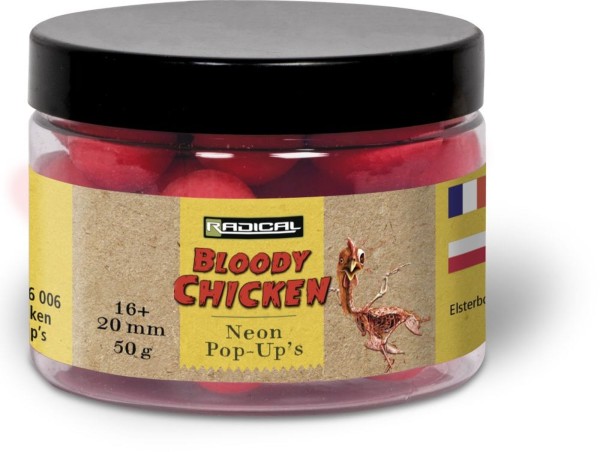 16+20mm Radical NEON Pop Up Bloody Chicken