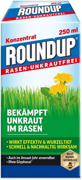 250 ml Roundup Rasen Unkrautfrei ohne Glyphosat