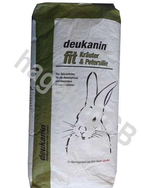 25 kg Deukanin Fit Kräuter & Petersilie (Kaninchen