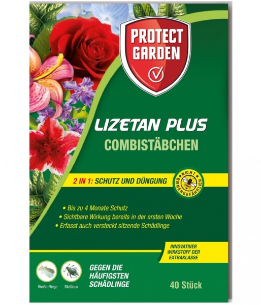 Protect Garden LIZETAN! Plus Combistäbchen (40Stk)