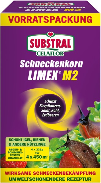 4x225 g Celaflor Schneckenkorn Limex M2