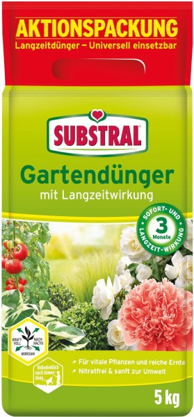 5kg Substral Gartendünger mit LZW