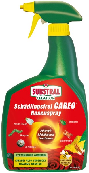 800 ml Schädlingsfrei Careo Rosenspray rot